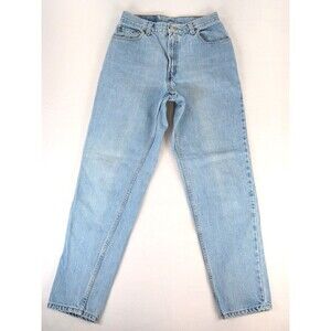 Levi's 550 Relax Fit Tapered Leg Hi Waisted Mom Jeans 8 REG M Measured 28x30